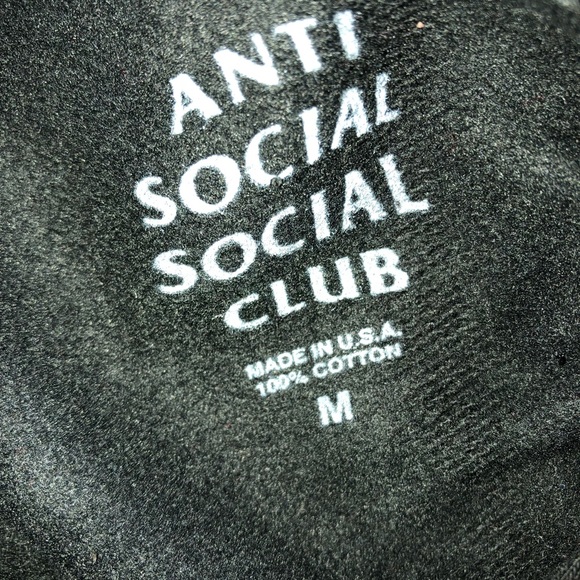NEW | ANTI SOCIAL SOCIAL CLUB 'MIND GAMES' HOODIE - Picture 5 of 5
